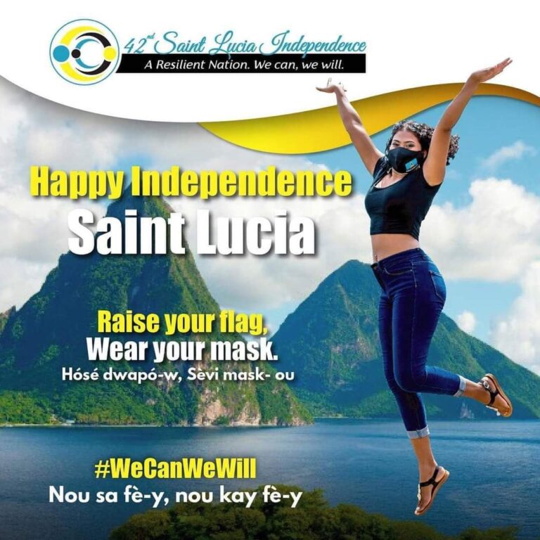 Happy Independence Saint Lucia - Unity of UK St Lucian Associations